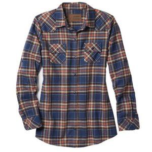 WOMEN'S STOCKYARDS CINCH FLANNEL SHIRT